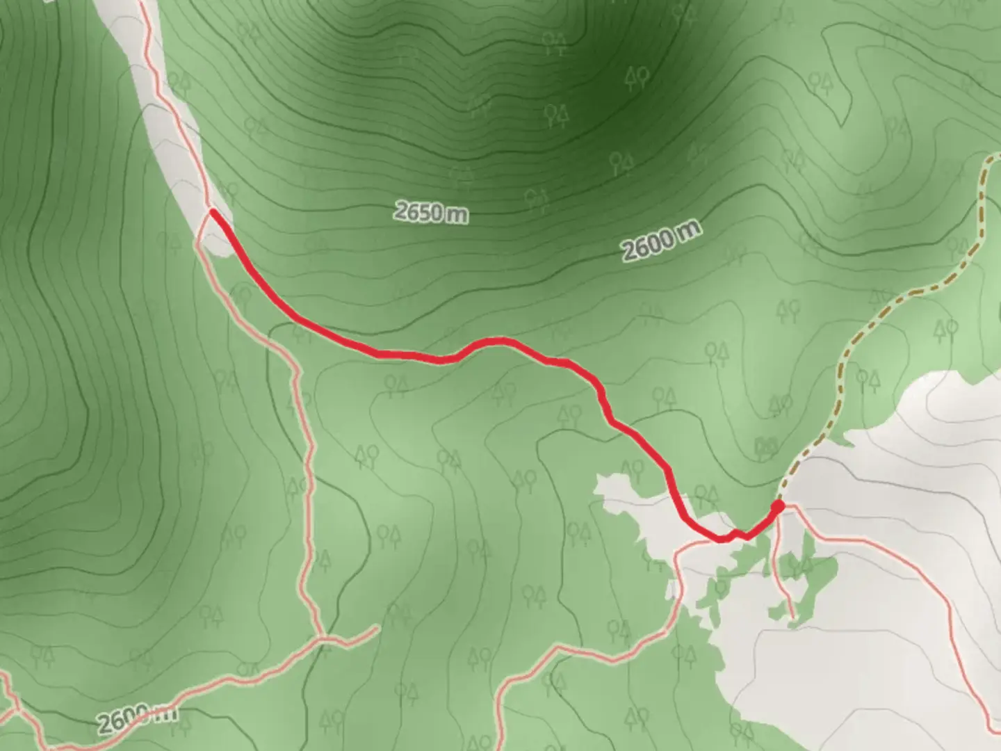 An image depicting the trail Hill Homestead Trail and its surrounding area.