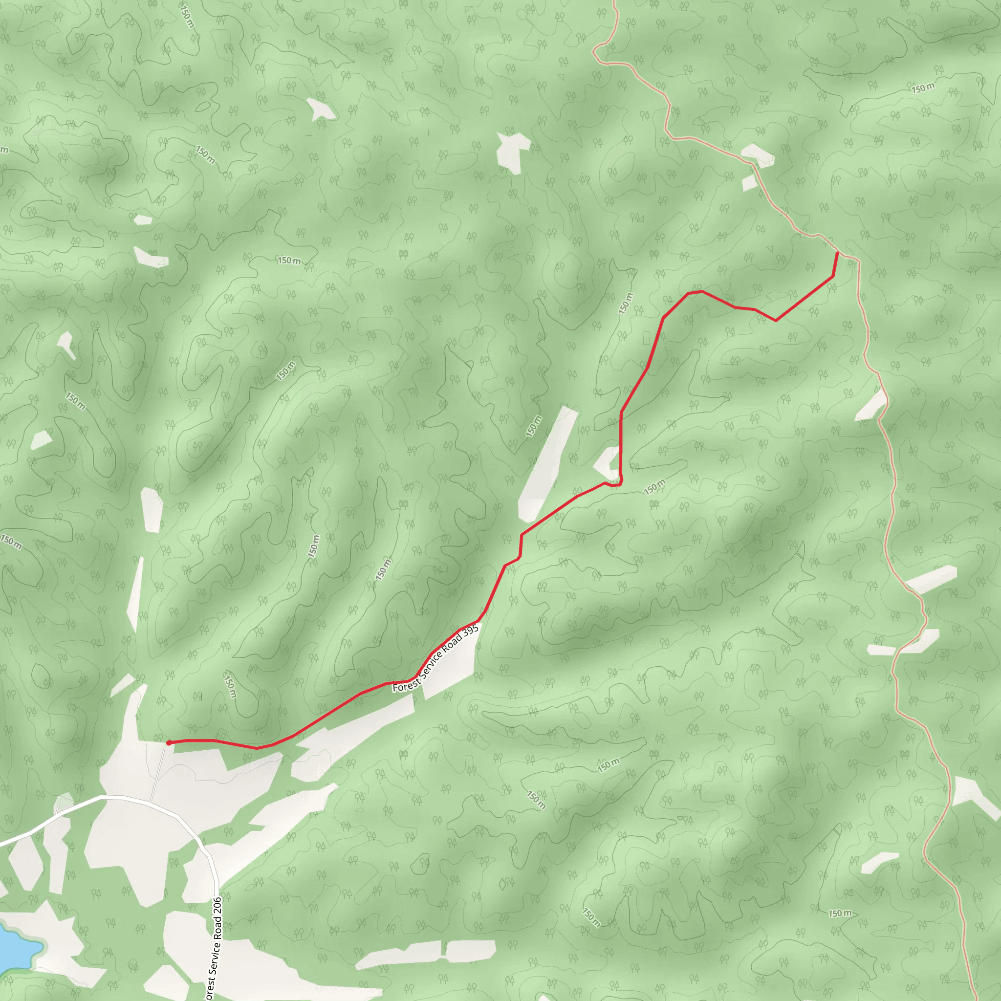 Hickory Hollow and New Ground Hollow mobile static map