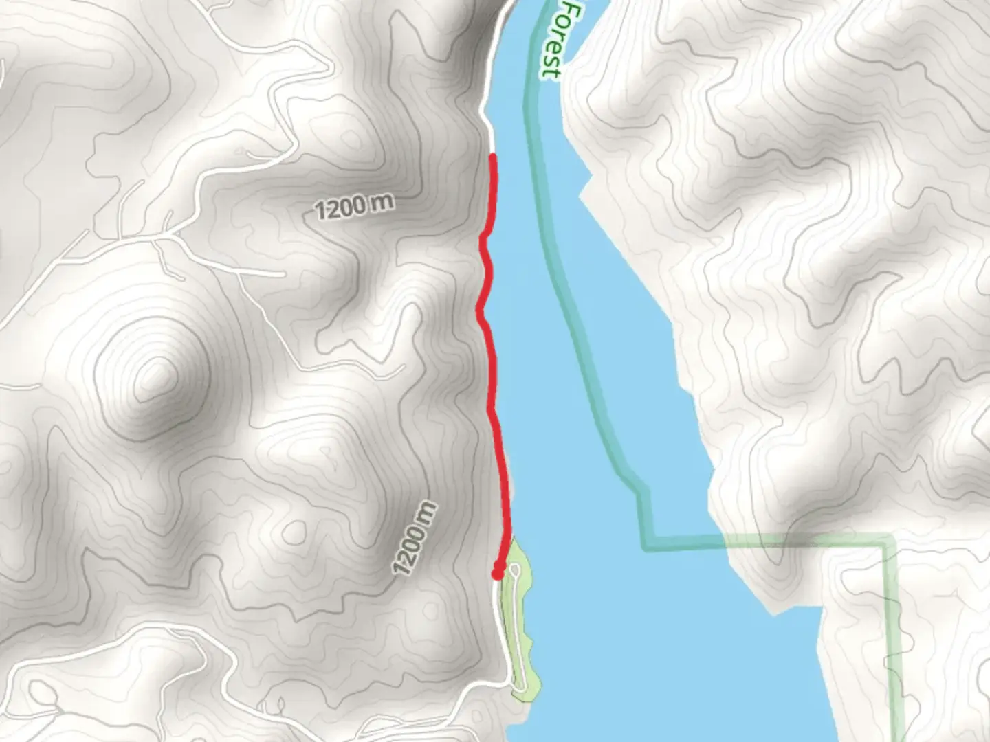 An image depicting the trail Walk along Missouri River - Black Sandy State Park Campground and its surrounding area.