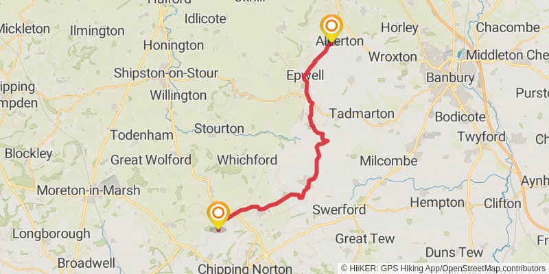 D'Arcy Dalton Way stage 2 Map