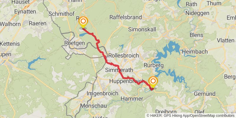 Eifelsteig alt 1 Map