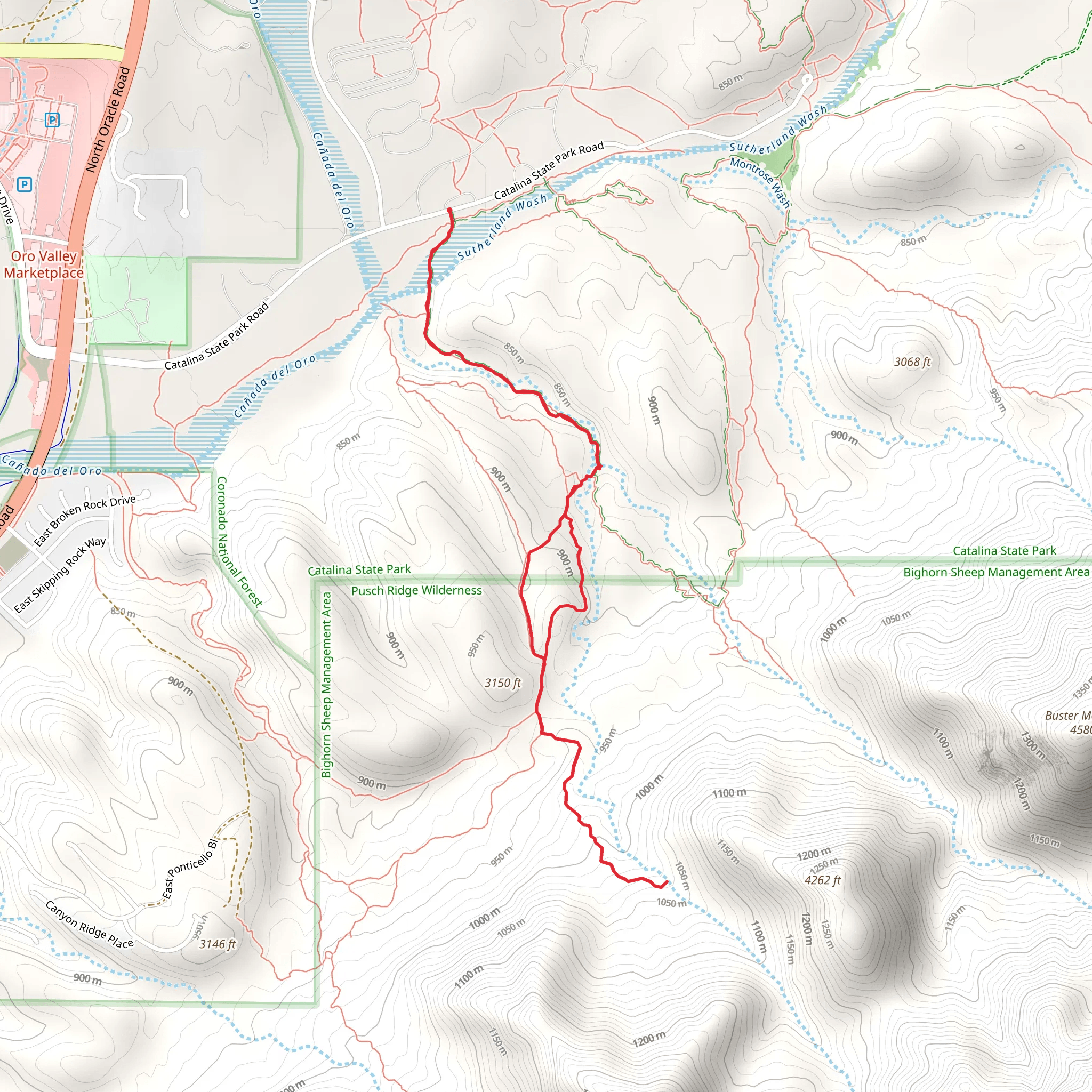 Dead Horse Canyon mobile static map