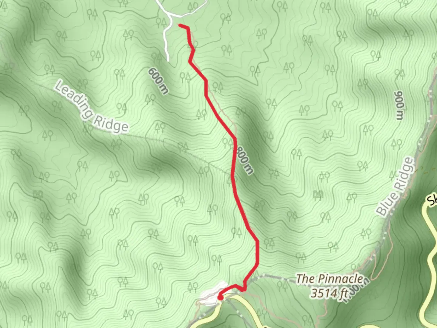 An image depicting the trail Leading Ridge Trail and its surrounding area.