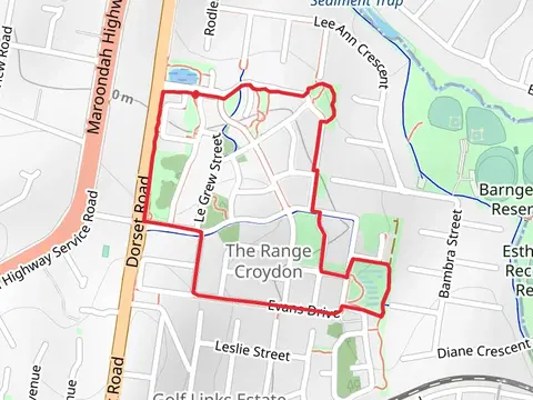 The Range Walking Route