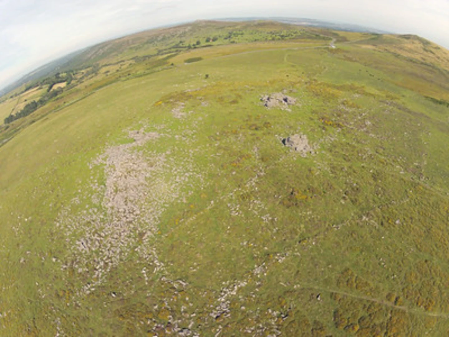 An image depicting the trail Pil and Top Tor Loop and its surrounding area.