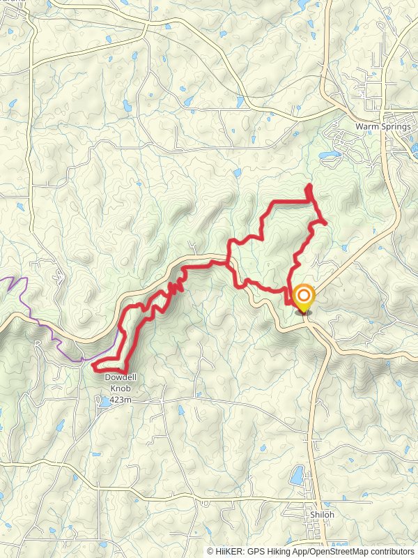 Pine Mountain, Dowdell Knob and Beaver Pond Loop Trail