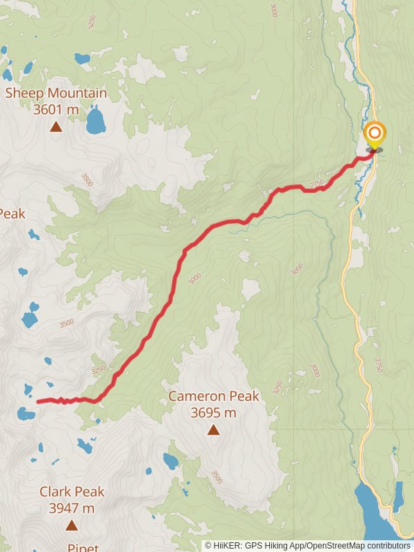 Carey Lake via West Branch Trail