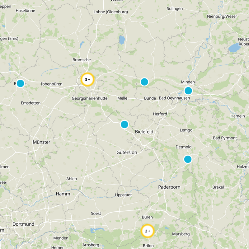 Kreis Gütersloh Static Map