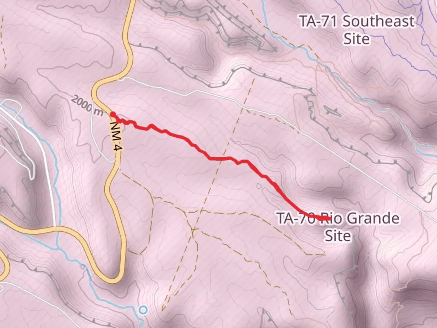 An image depicting the trail Knife Edge Trail and its surrounding area.