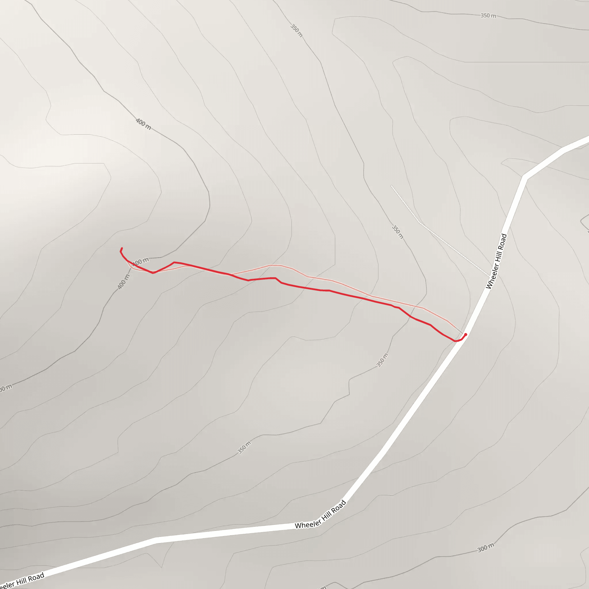 Dagget Rock - Wheeler Hill Road mobile static map