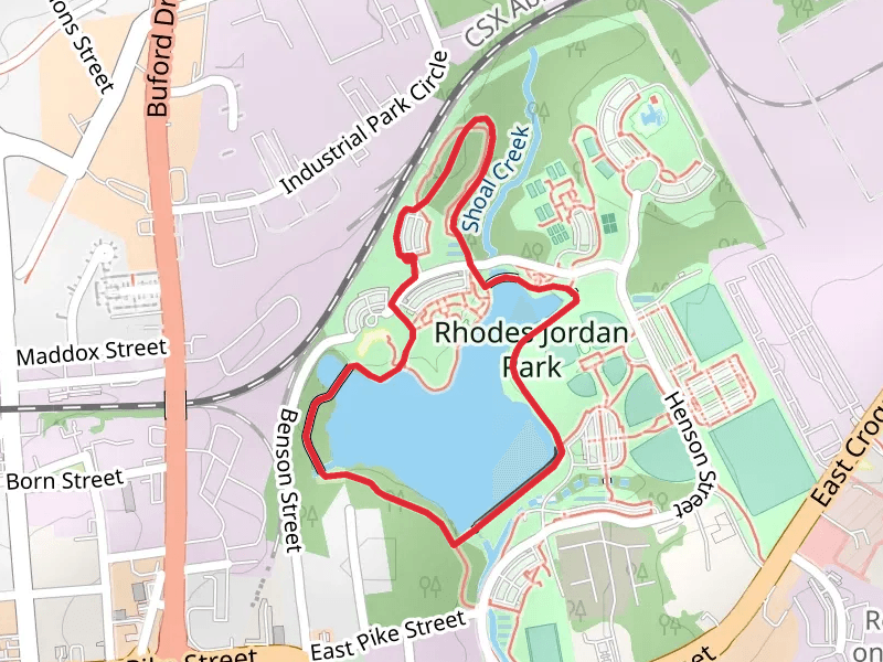 Lawrenceville City Lake Loop