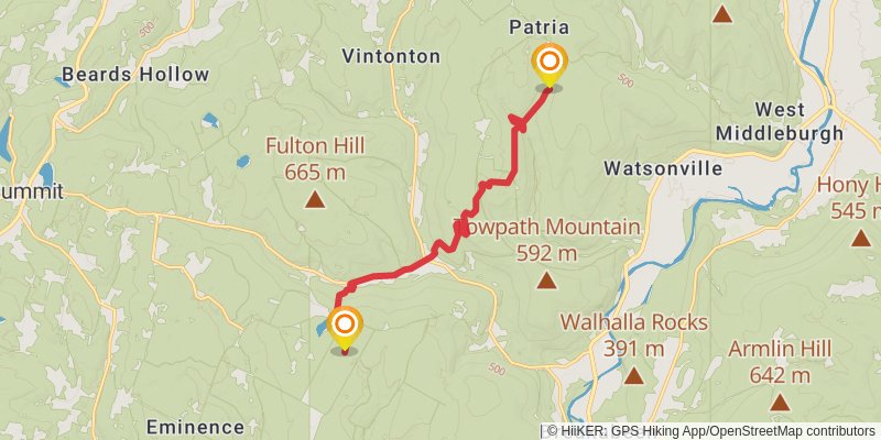 Long Path stage 28 Map