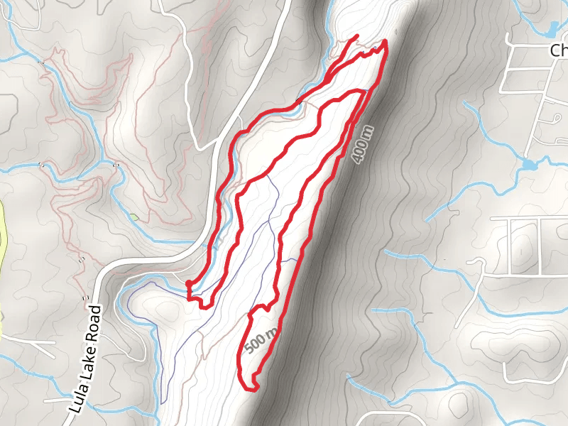 Old RR Grade, Bluff and Jedi Loop Trail