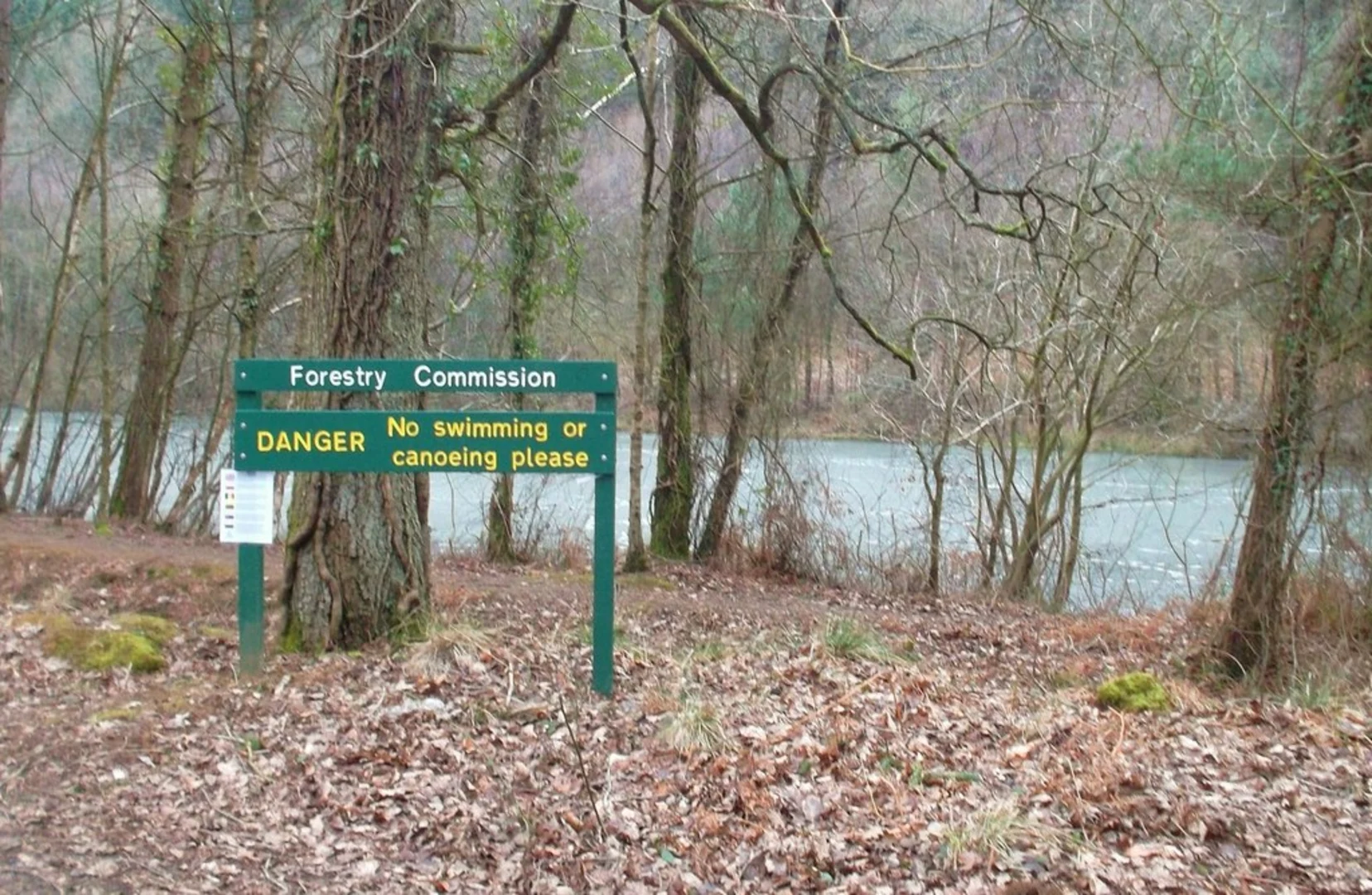 An image depicting the trail Russell's Inclosure Loop and its surrounding area.