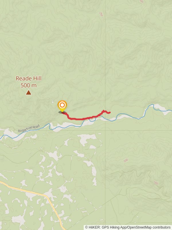 Bogachiel Rain Forest Trail mobile static map