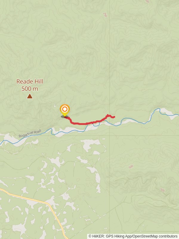 Bogachiel Rain Forest Trail mobile static map