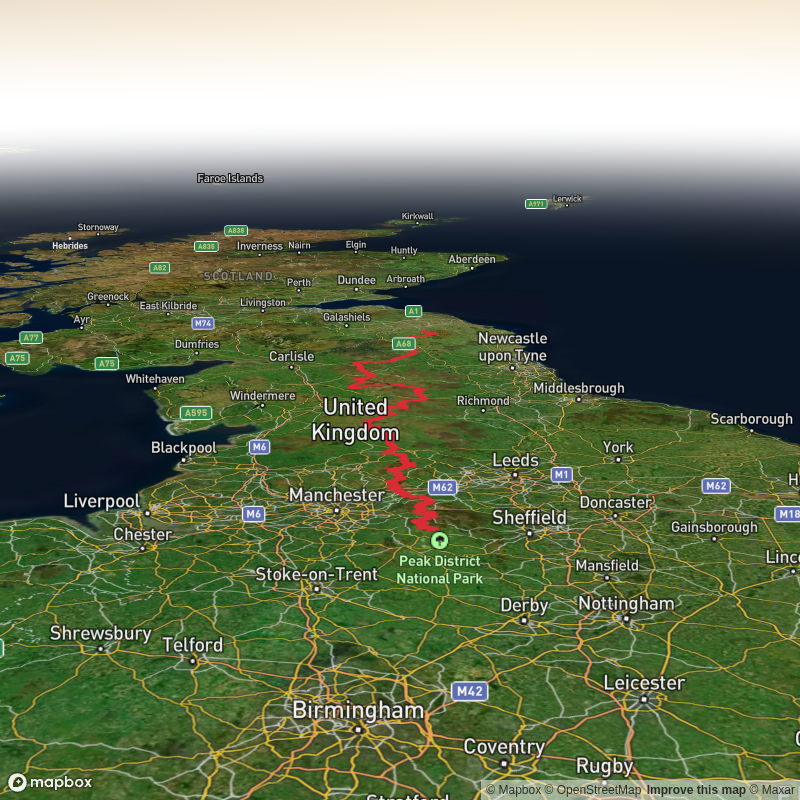 Pennine Way - South to North