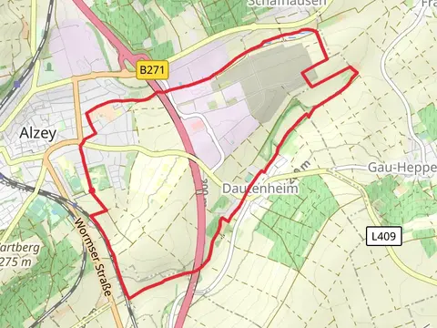 Selz via Saar Rhein Main Weg