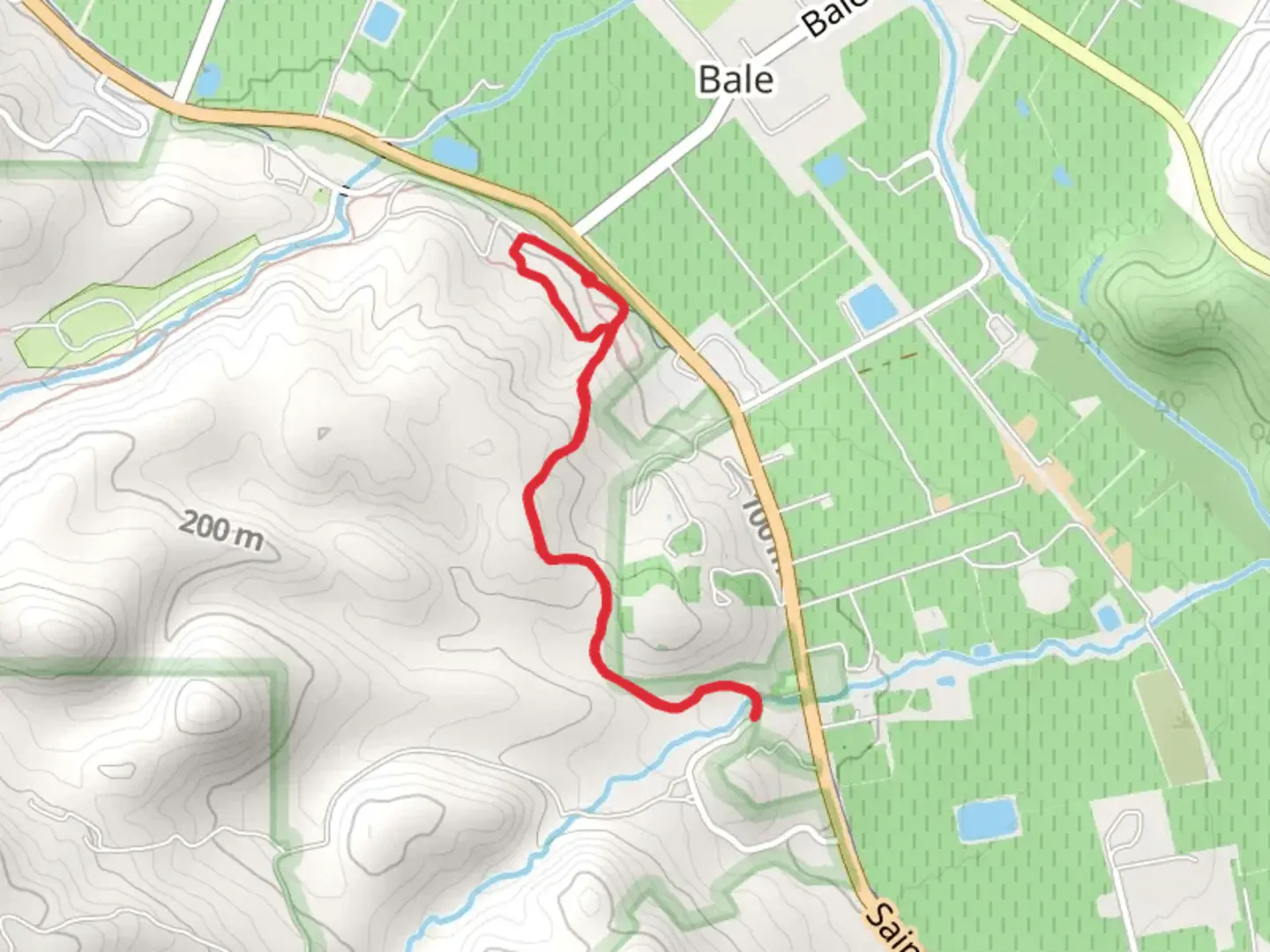 An image depicting the trail History Loop Trail and its surrounding area.
