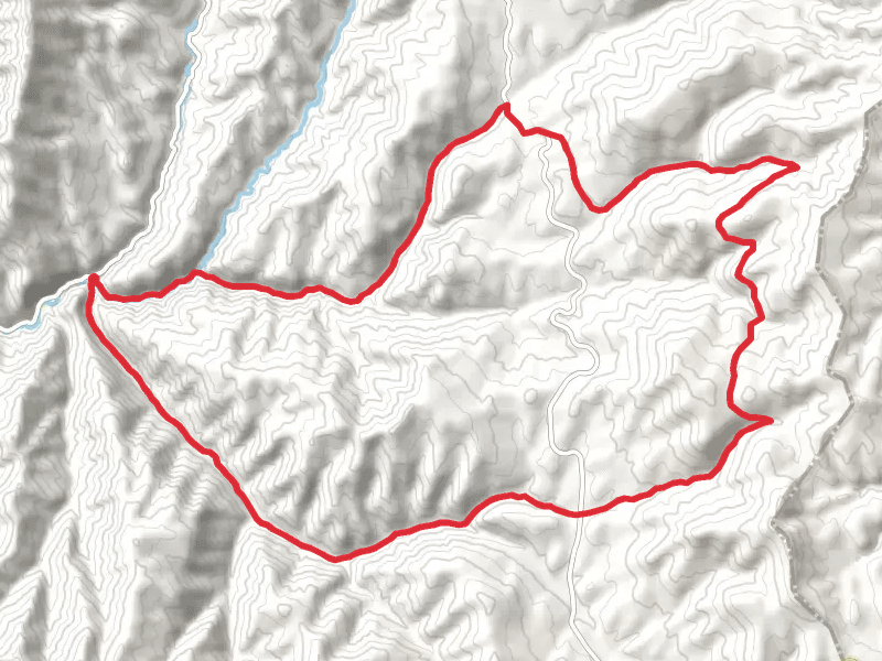 Cottonwood Canyon and Fifth Water Creek Loop