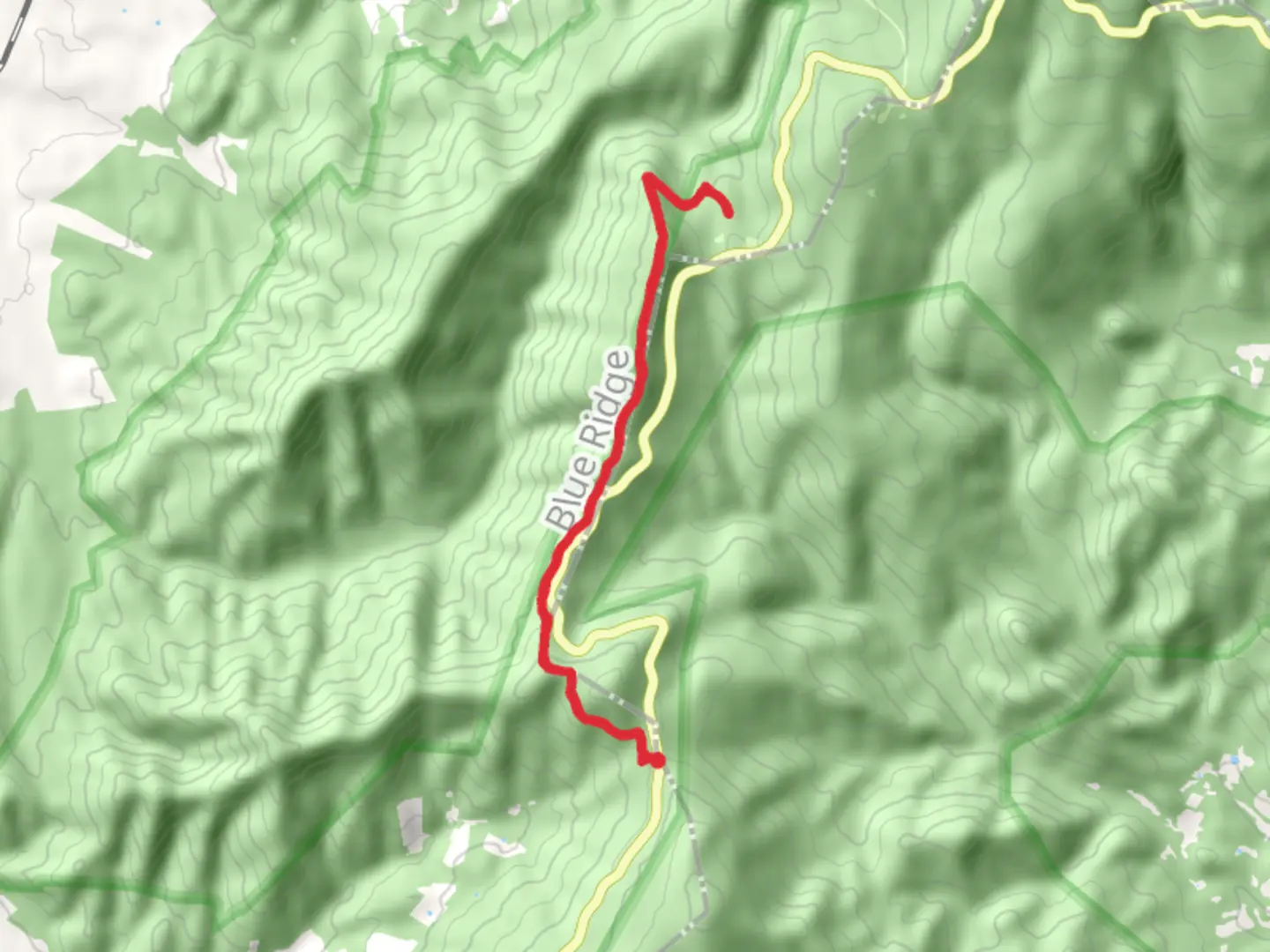 An image depicting the trail Appalachian Trail from Skyline Drive and its surrounding area.