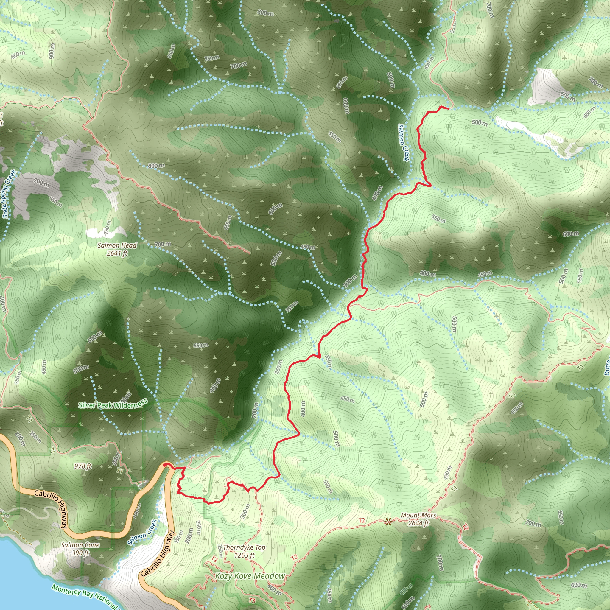 Manning Falls mobile static map
