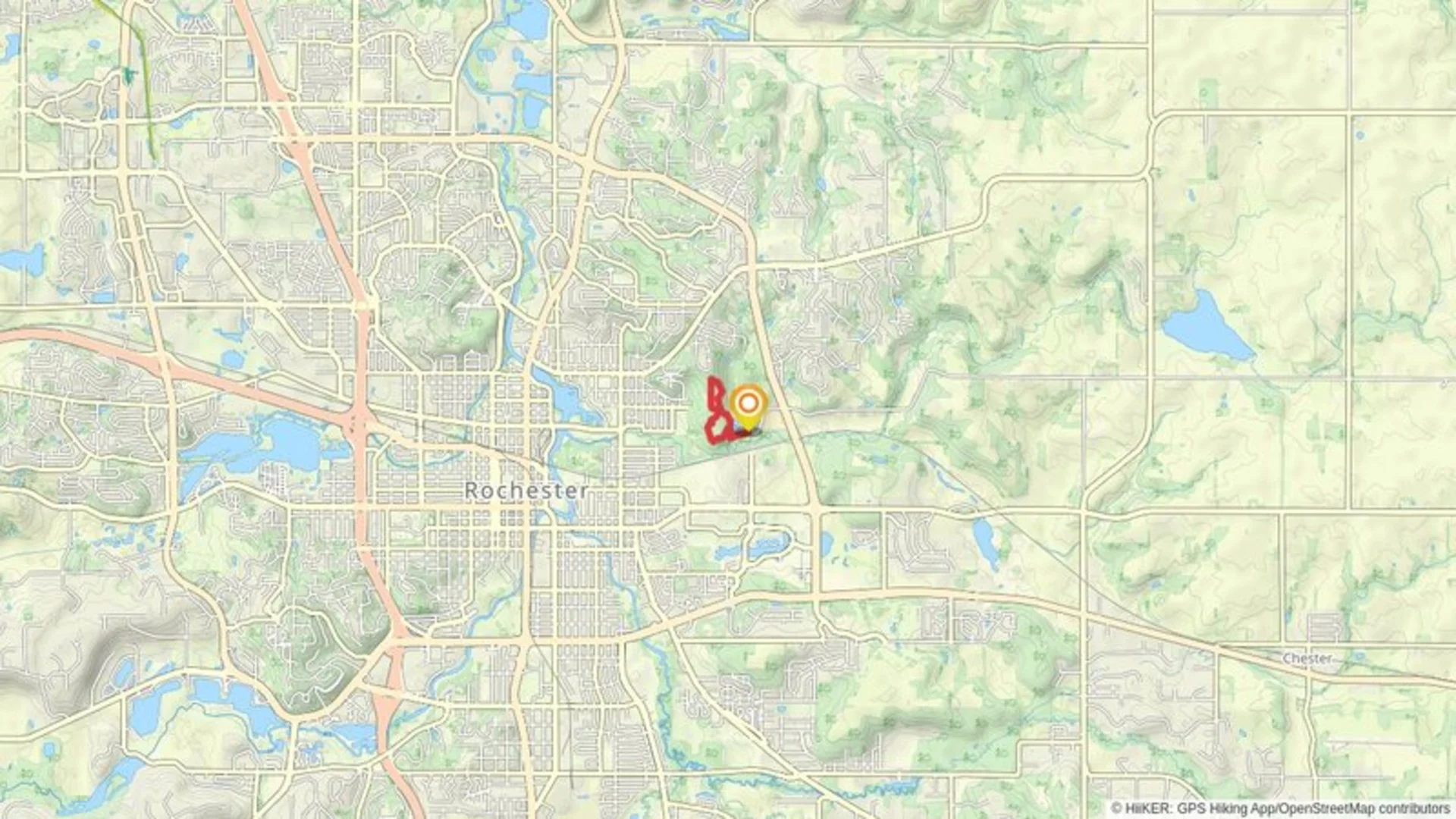 An image depicting the trail Savanna Trail Loop and its surrounding area.