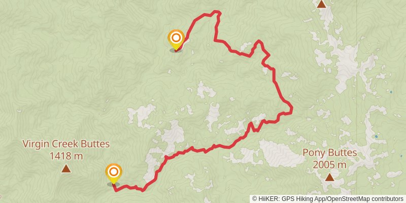 New River and Slide Creek to Historic Mining District and Eagle Creek stage 2 Map