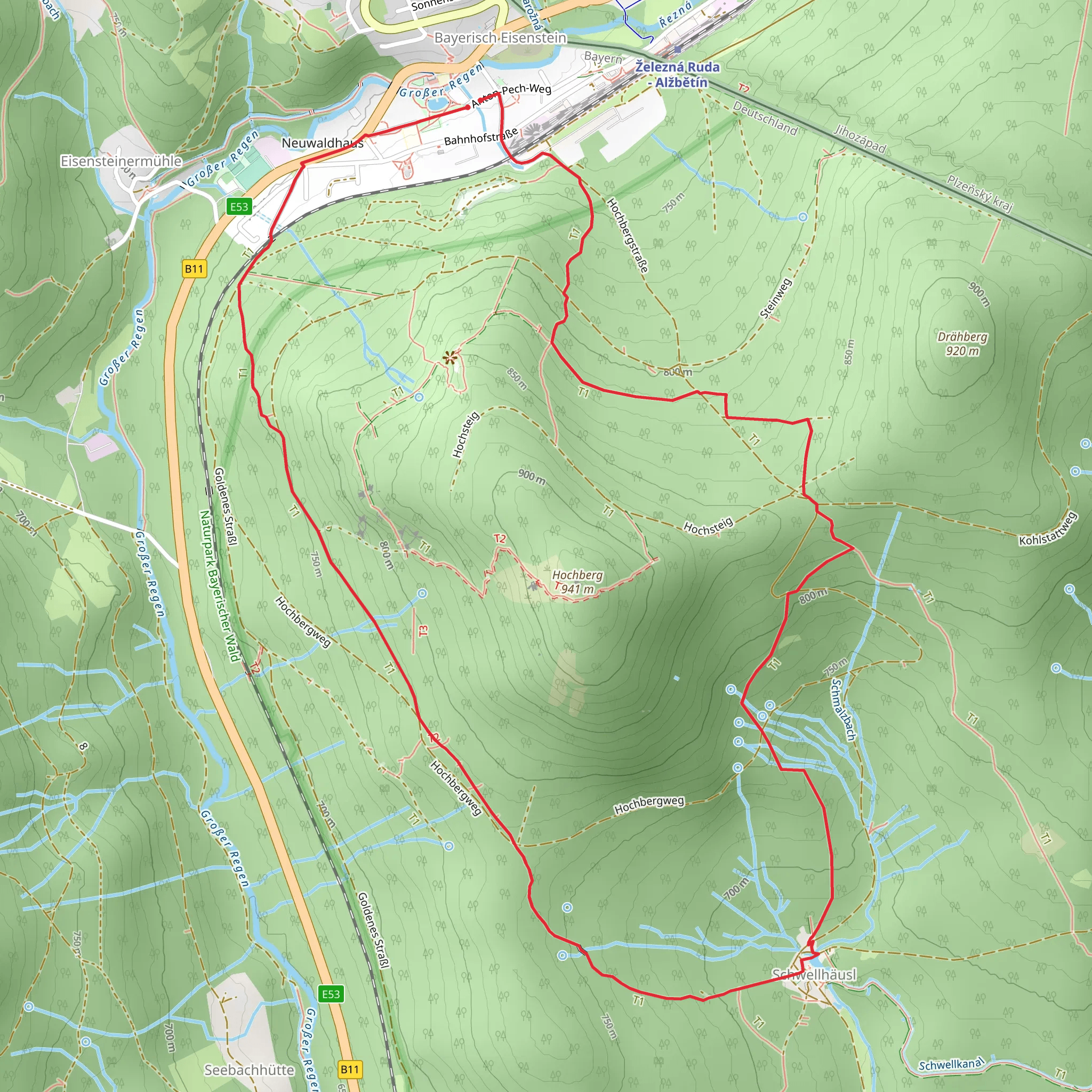 Bussard Loop mobile static map