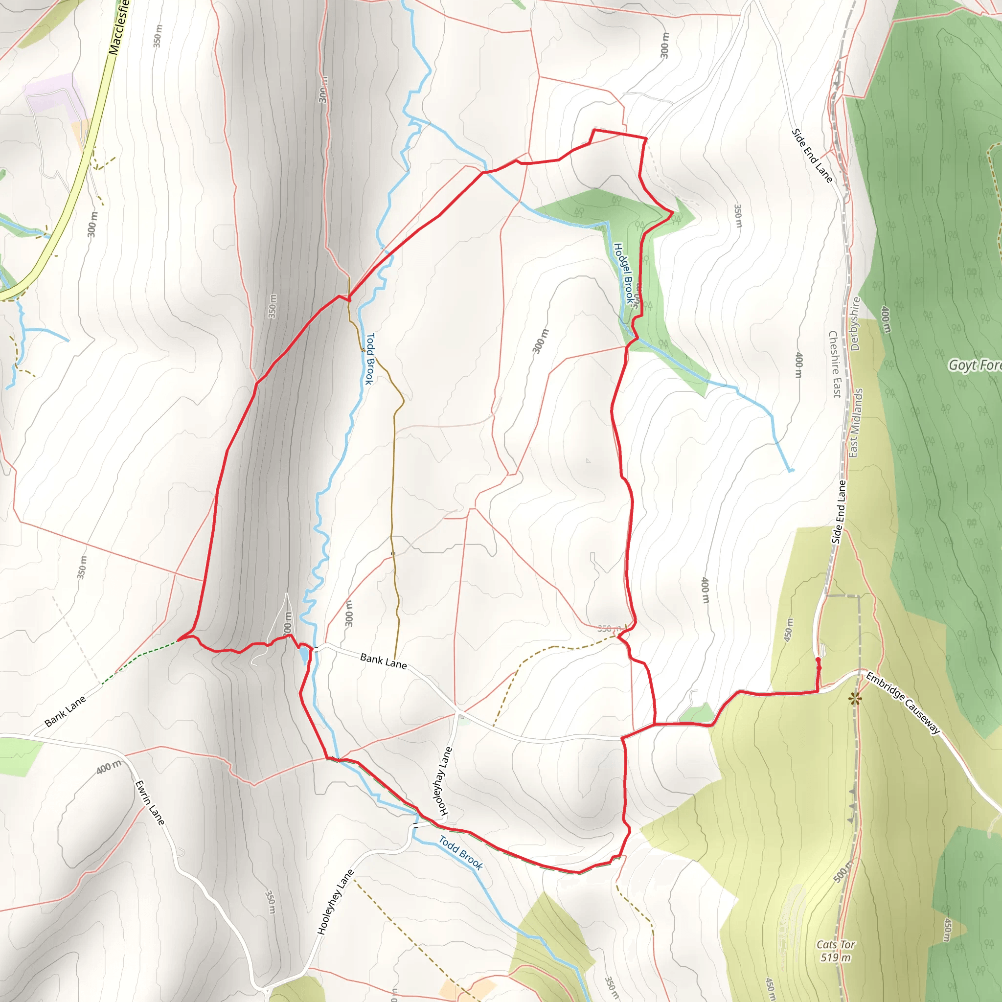 Pym Chair - Dunge Farm - Broad Moss mobile static map