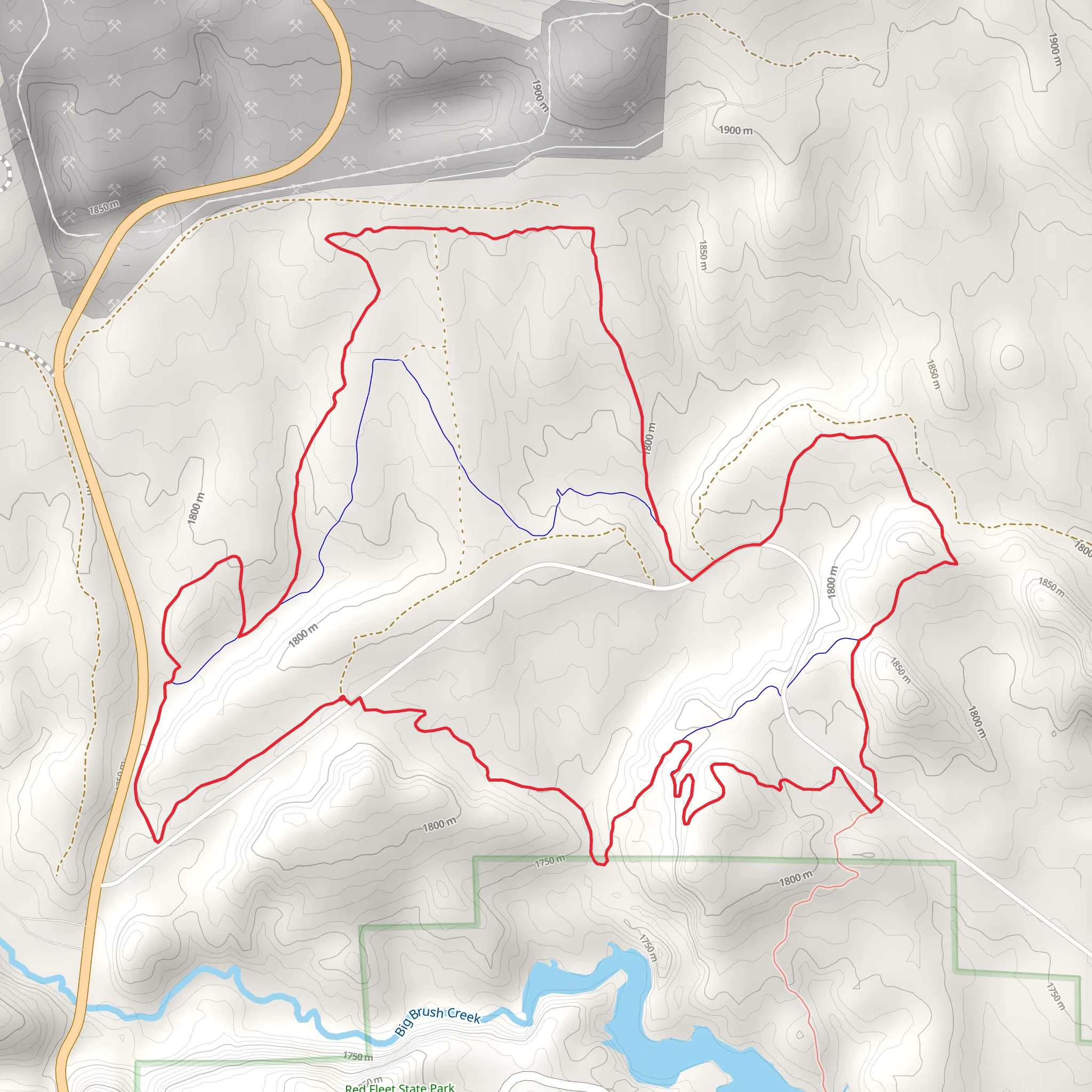 Handsome Cabin Boy and Chromoly Loop mobile static map