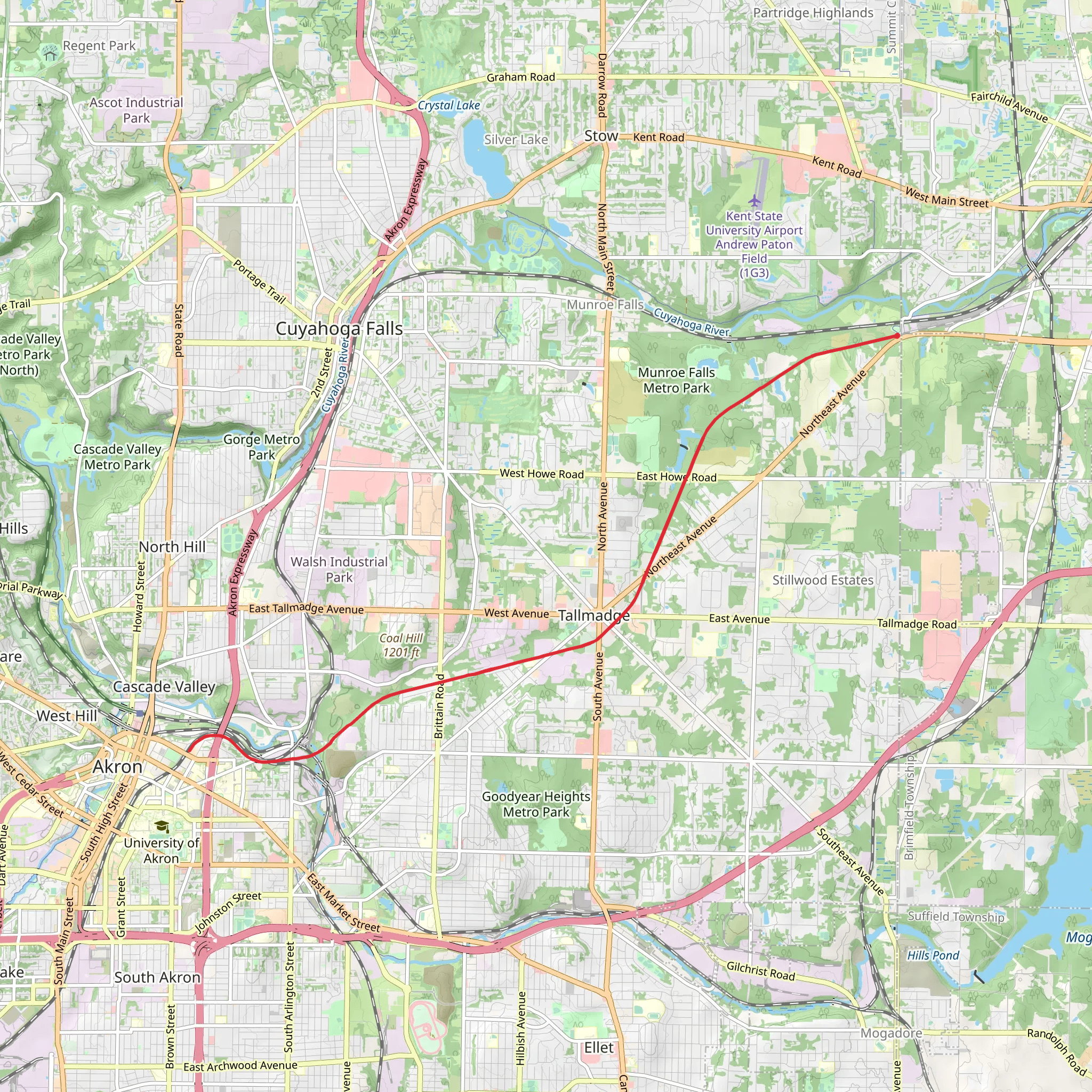 Freedom Trail mobile static map