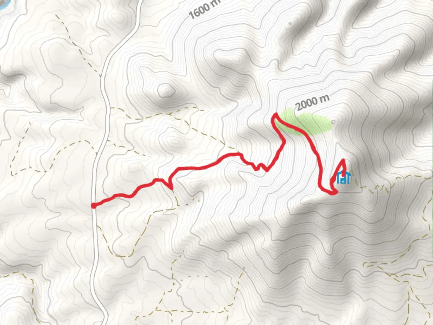 An image depicting the trail Hager Mountain via Fremont NTR and its surrounding area.