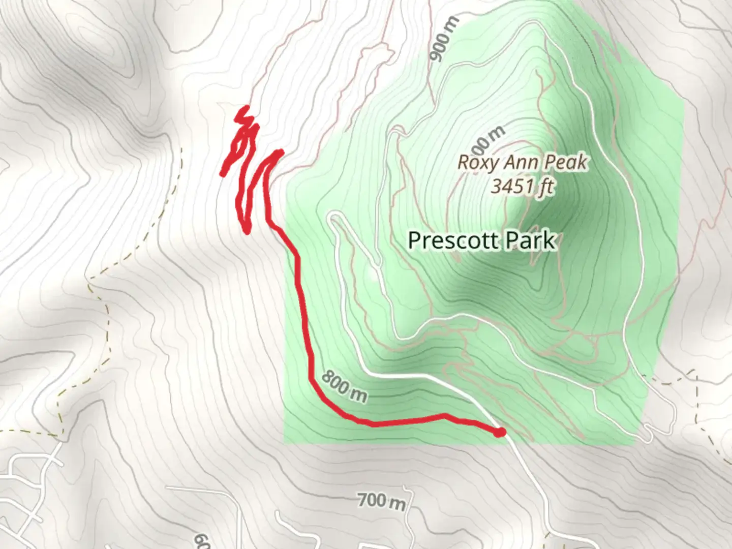 An image depicting the trail Twilight Trail and its surrounding area.