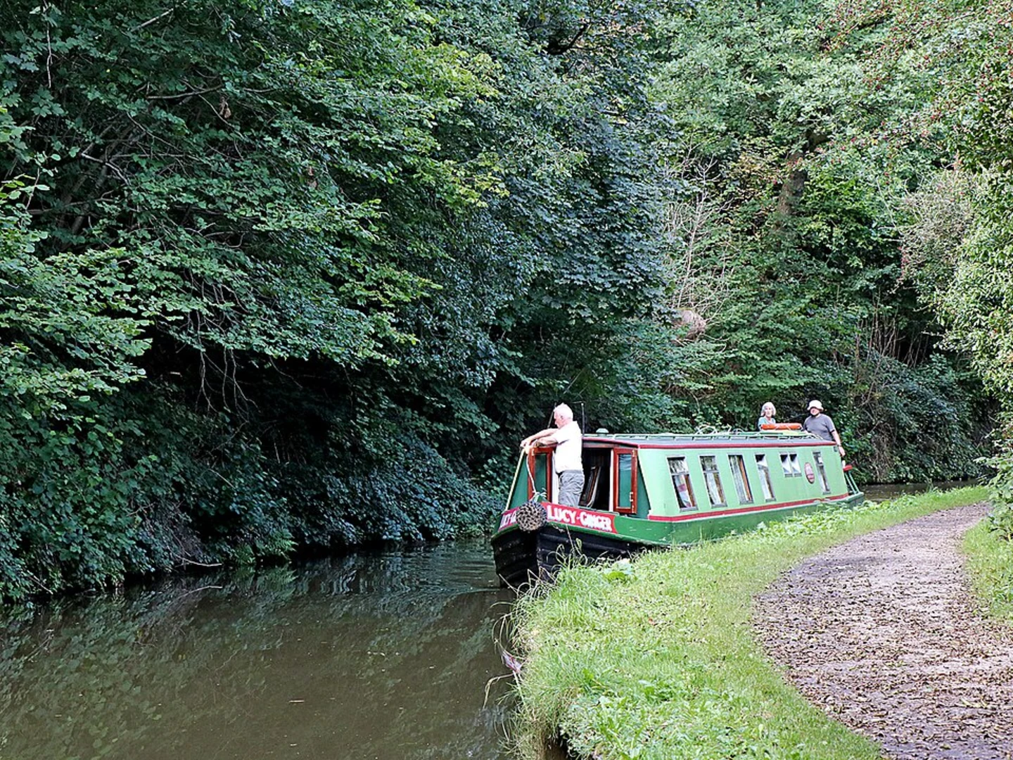 An image depicting the trail Kingsley, Caldon Canal and Froghail Wharf Loop and its surrounding area.