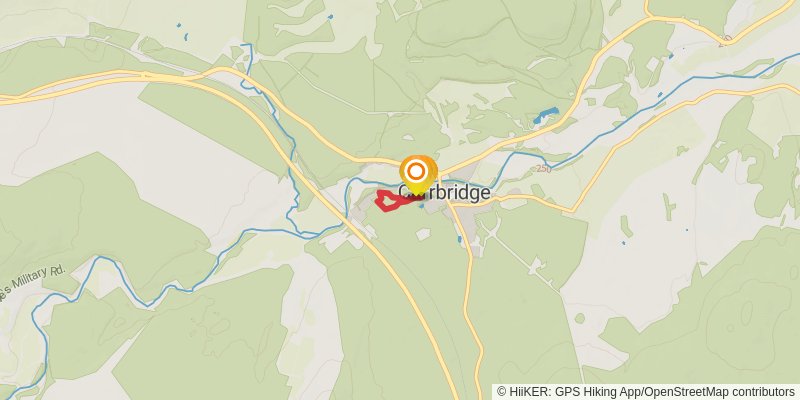 Glencharrnoch Walk stage 1 Map