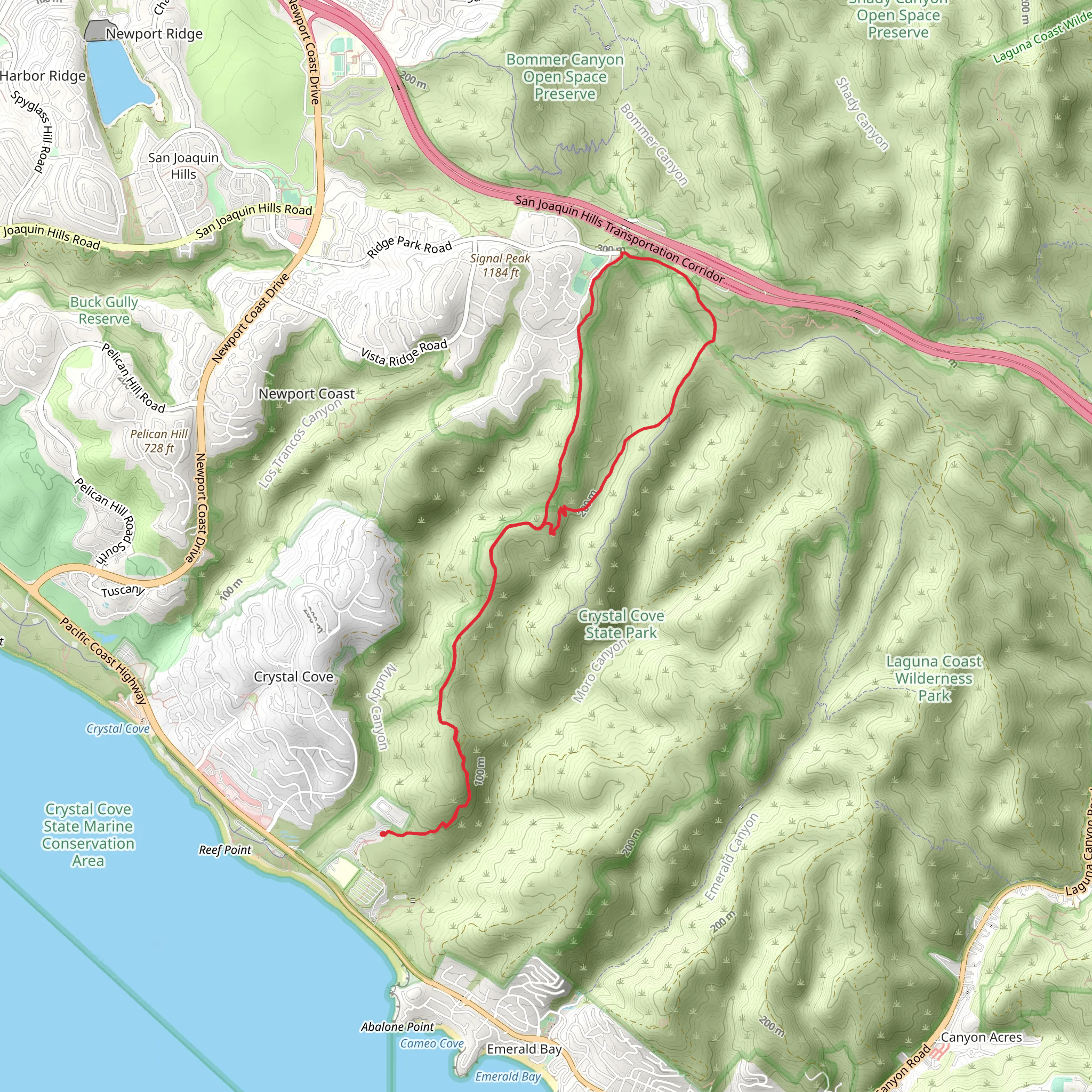 Deer Canyon Campground Loop mobile static map