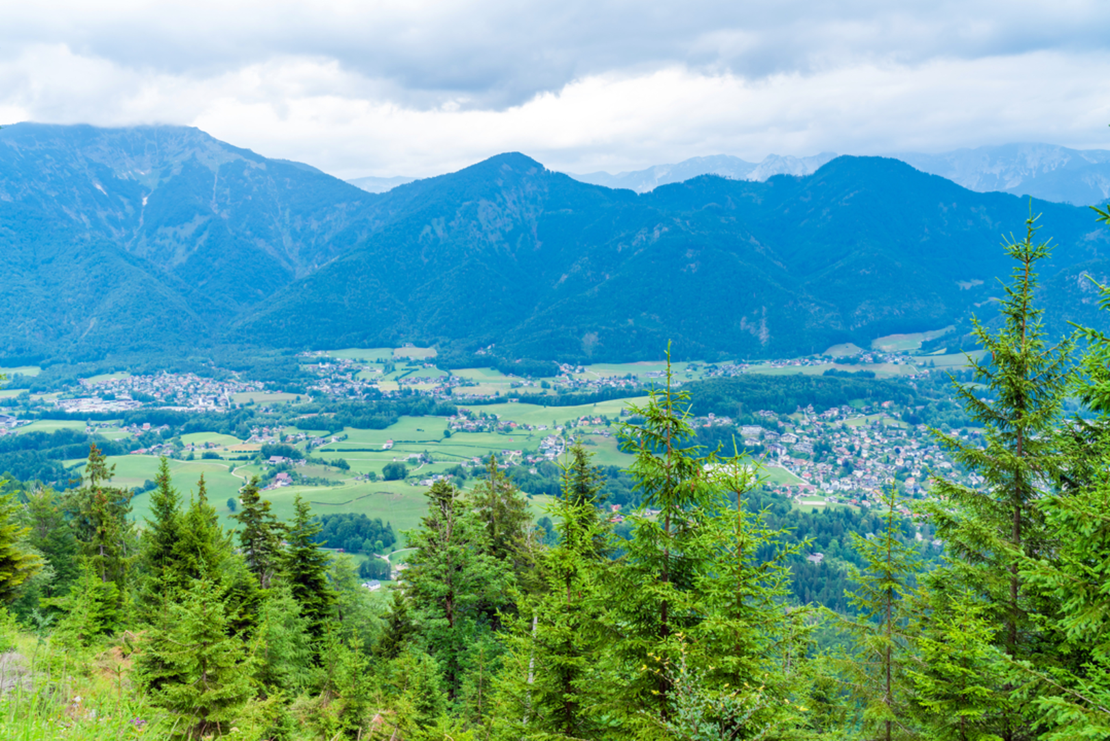 An image depicting the trail Kalvarienberg Round Walk and its surrounding area.