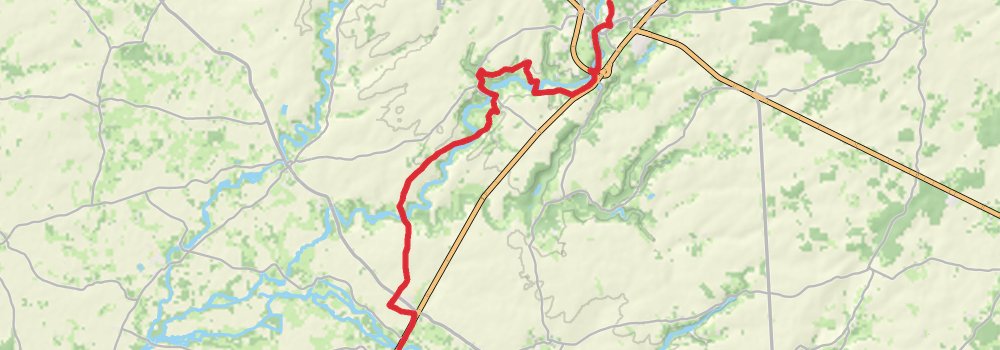 GR 655 Via Turonensis stage 49 Map