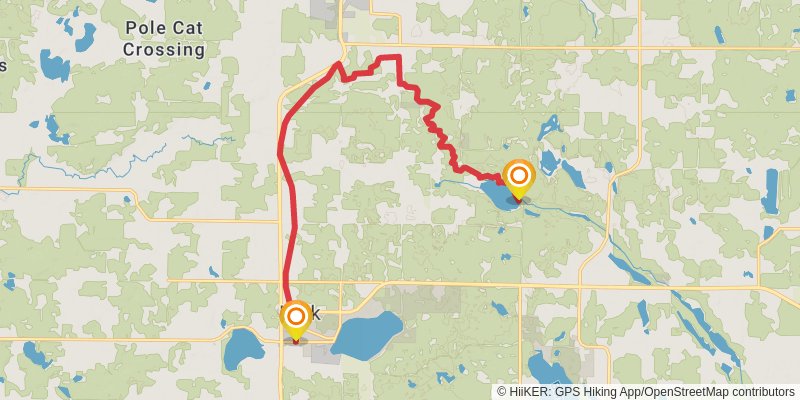 Ice Age National Scenic Trail stage 3 Map