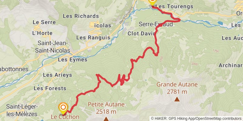GR 50 stage 17 Map
