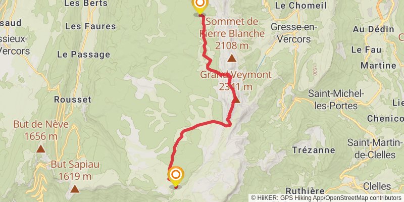 HexaTrek stage 110 Map