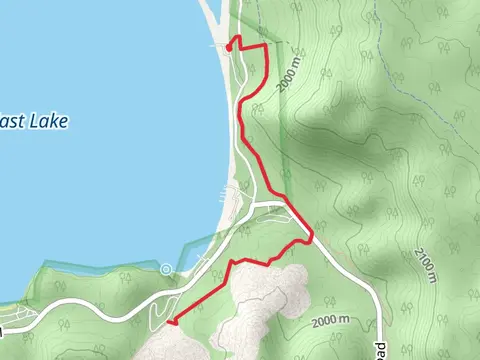 Hot Springs Campground via Newberry Crater Trail