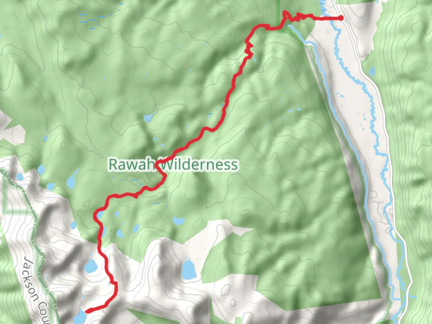 An image depicting the trail Rawah Lakes via Rawah Trail and its surrounding area.