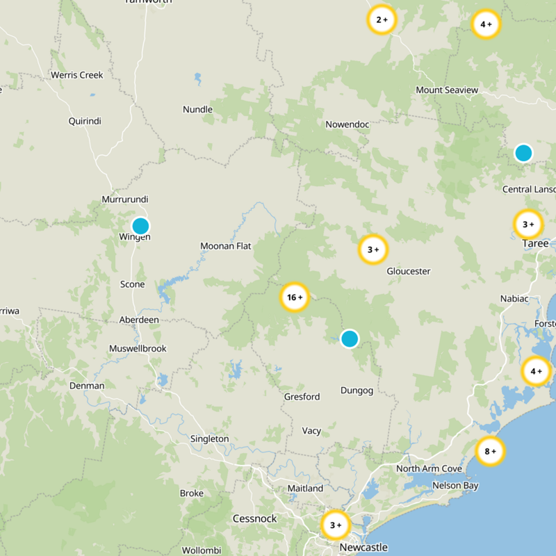 Mid-Coast Static Map