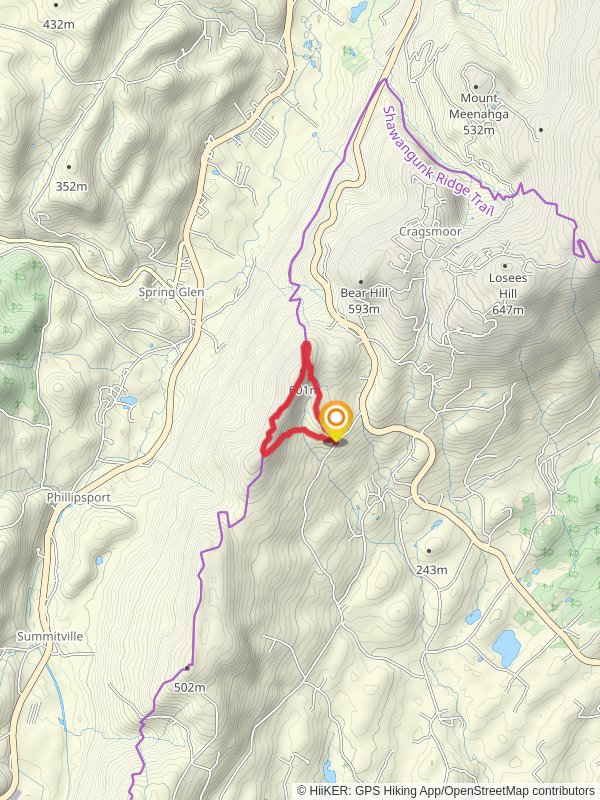 Shawangunk Ridge State Forest Loop