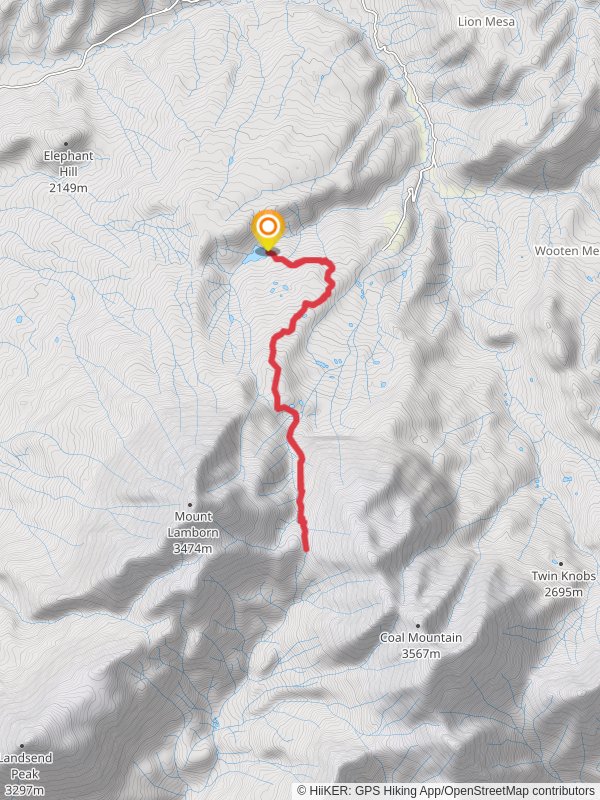 Lake Fork Spur B Out and Back
