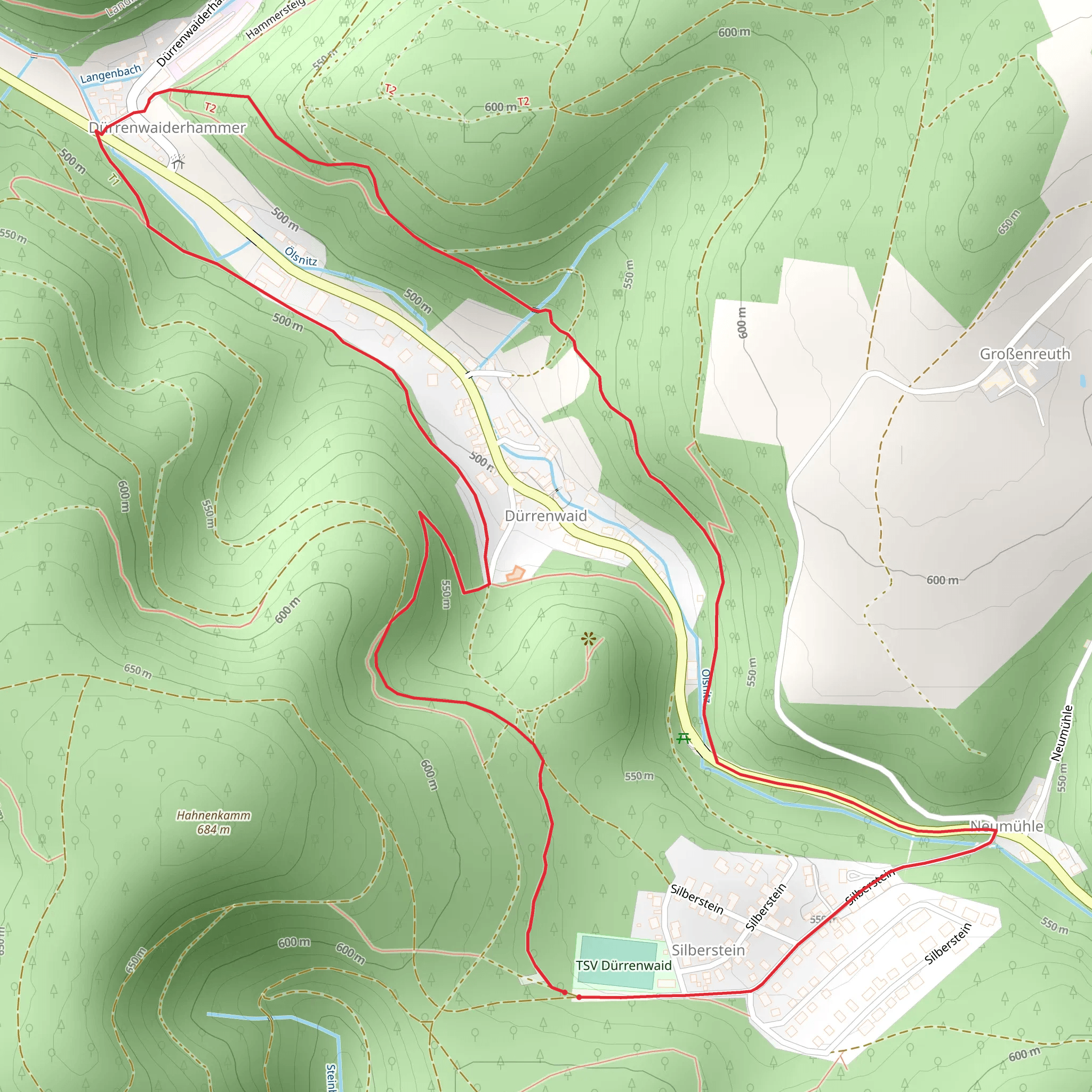 Dürrenwaider Panoramaweg Loop mobile static map