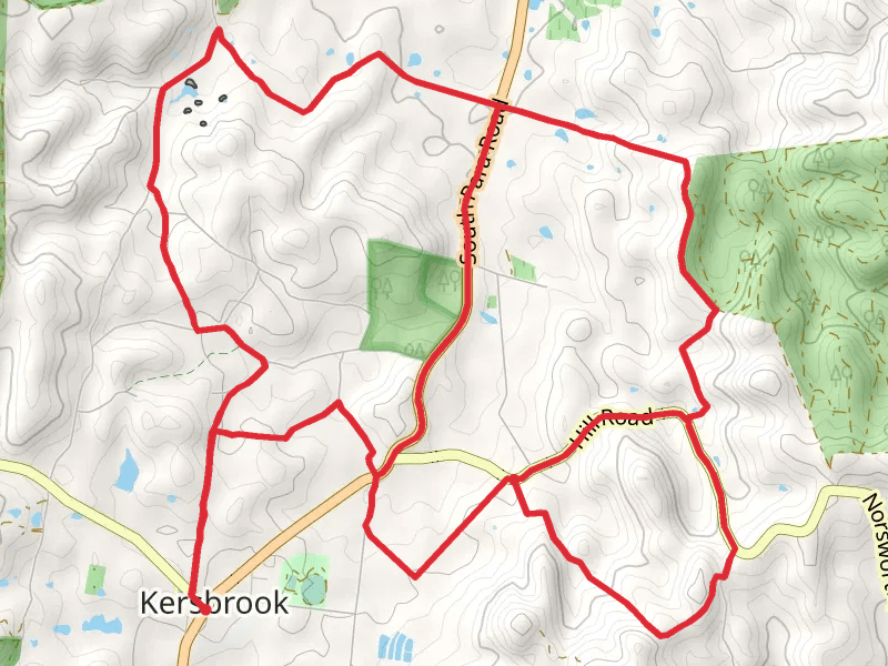 Simpson Loop Trail mobile static map