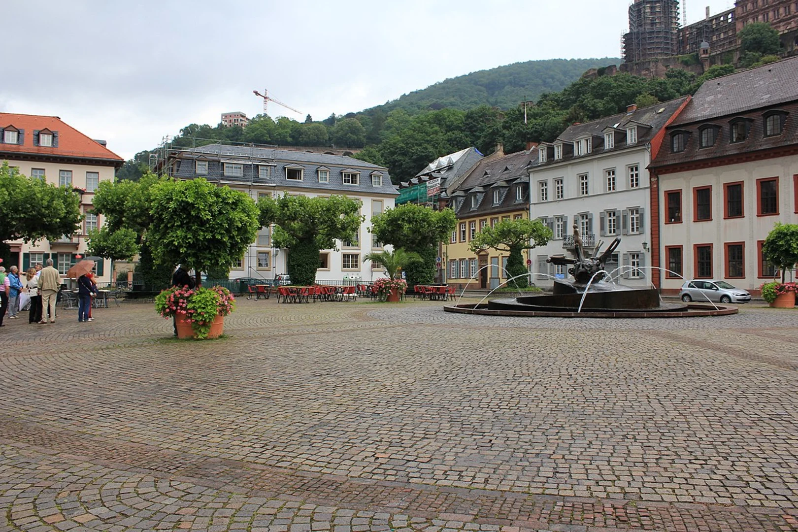 An image depicting the trail Liebfrauenberg, Karlsplatz and Silver Linde Loop - Bad Bergzabern and its surrounding area.
